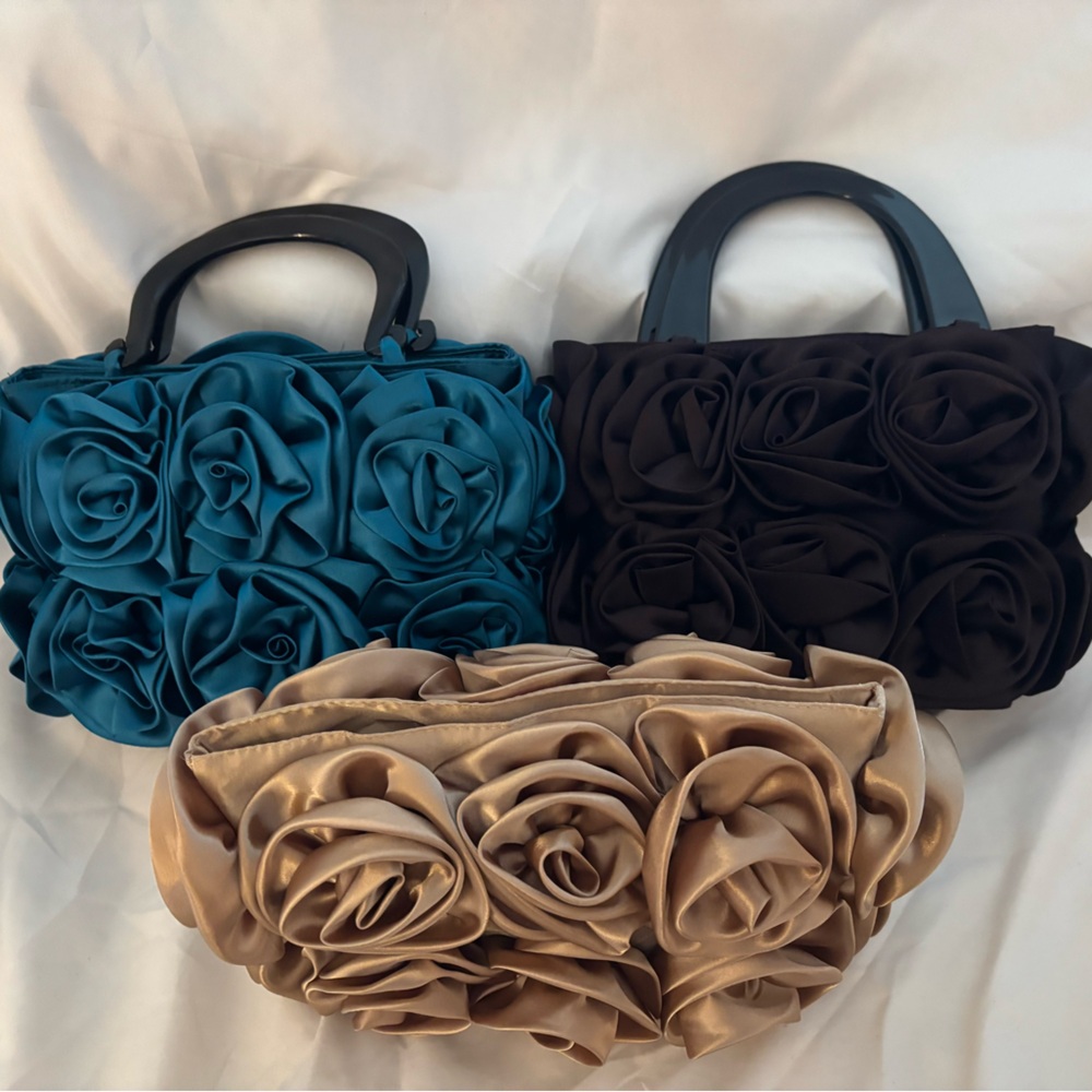 Mod by Design 3 piece interchangeable floral evening bag